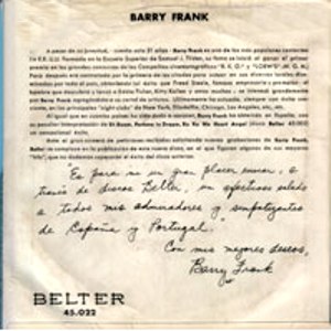 Barry Frank - Belter 45.022