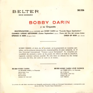 Bobby Darin - Belter 50.526