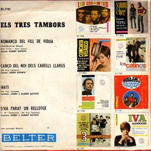 Tres Tambors, Els - Belter 51.741