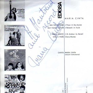 María Cinta - Edigsa CM  64