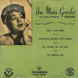 Gonzlez, Ana Mara - Columbia ECGE 70630