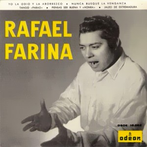 Farina, Rafael - Odeon (EMI) DSOE 16.082