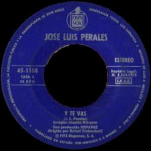 Jos Luis Perales - Hispavox 45-1188