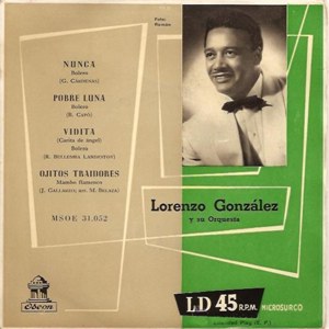 Lorenzo Gonzlez - Odeon (EMI) MSOE 31.052