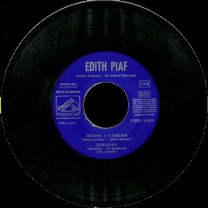 Edith Piaf - La Voz De Su Amo (EMI) 7EPL 13.519