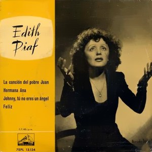 Piaf, Edith - La Voz De Su Amo (EMI) 7EPL 13.134