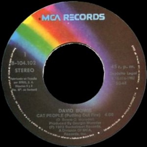 David Bowie - Ariola B-104.102