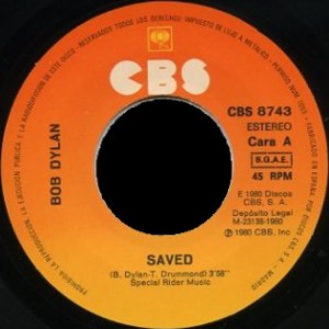 Bob Dylan - CBS CBS 8743