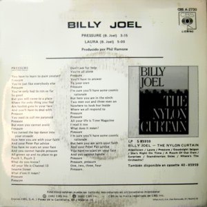 Billy Joel - CBS A-2730