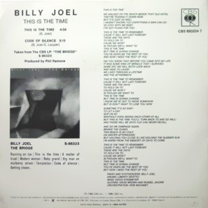 Billy Joel - CBS 650204-7