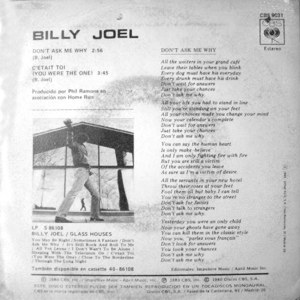 Billy Joel - CBS CBS 9031