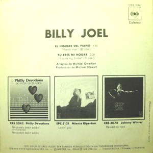 Billy Joel - CBS CBS 3183