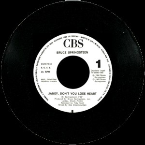 Bruce Springsteen - CBS S/R