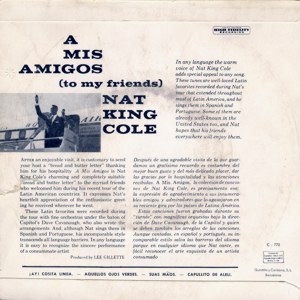 Nat King Cole - Capitol EAP 1-1220