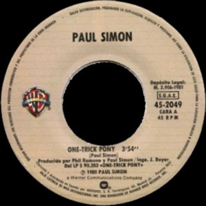 Paul Simon - Hispavox 45-2049