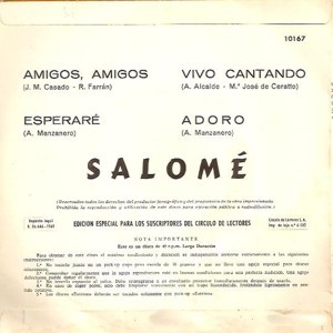 Salomé - Orlador 10.167