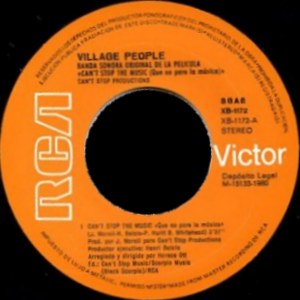 Village People - RCA XB-1172