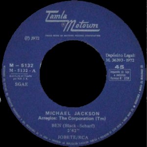 Michael Jackson - Tamla Motown M 5132