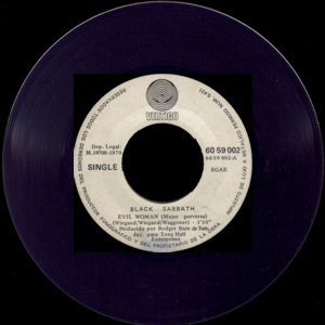 Black Sabbath - Polydor 60 59 002