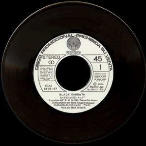Black Sabbath - Polydor 68 32 127