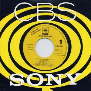 Julio Iglesias - CBS ARIC-149