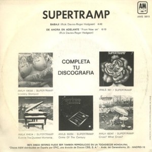 Supertramp - Epic (CBS) AMS 5465