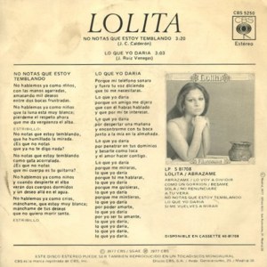Lolita - CBS CBS 5250