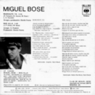 Miguel Bos - CBS A-1692