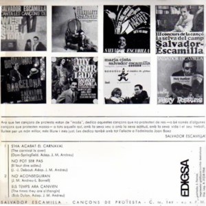 Salvador Escamilla - Edigsa CM 149