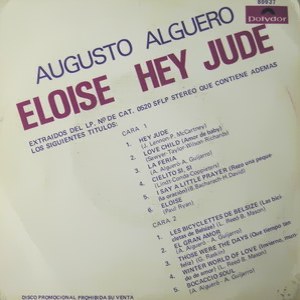 Algueró, Augusto - Polydor 60 037