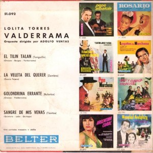 Lolita Torres Valderrama - Belter 51.092