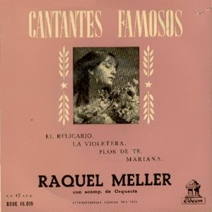 Meller, Raquel - Odeon (EMI) DSOE 16.039