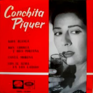 Piquer, Conchita - La Voz De Su Amo (EMI) 7EPL 13.551