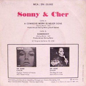 Sonny And Cher - Movieplay SN-20662