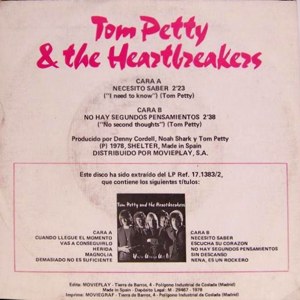 Tom Petty And The Heartbreakers - Movieplay 02.1350/9