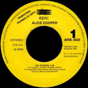 Alice Cooper - Epic (CBS) ARIE-3025