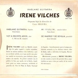 Irene Vilches - Hispavox HH 17- 18