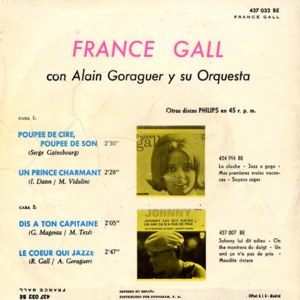 France Gall - Philips 437 032 BE