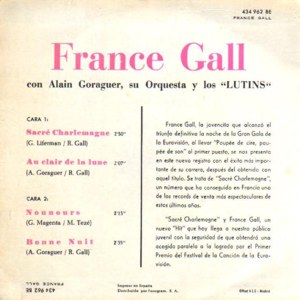 France Gall - Philips 434 962 BE