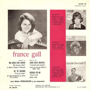 France Gall - Philips 434 807 BE