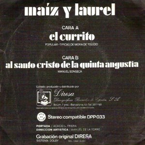 Maiz Y Laurel - Diresa DPP-033