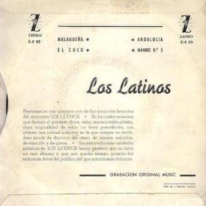 Latinos, Los - Zafiro Z-E  82
