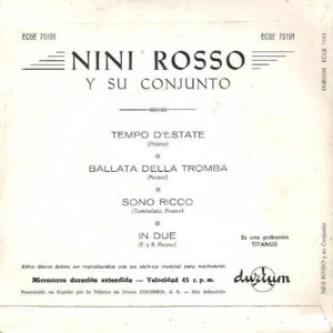 Nini Rosso - Columbia ECGE 75191
