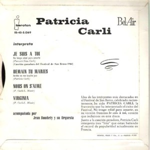 Patricia Carli - Bel-Air (Iberofn) IB-45-5.069