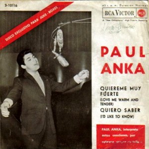 Anka, Paul - RCA 3-10116