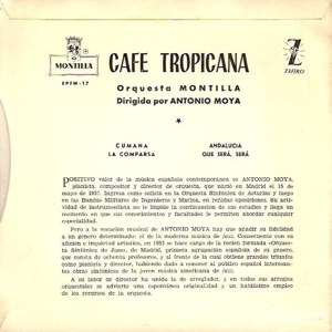 Orquesta Montilla - Montilla (Zafiro) EPFM- 17
