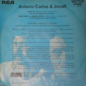 Antonio Carlos And Jocafi - RCA 3-10630