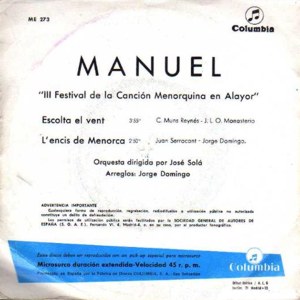Manuel - Columbia ME 273