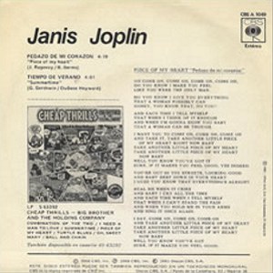 Janis Joplin - CBS A-1048