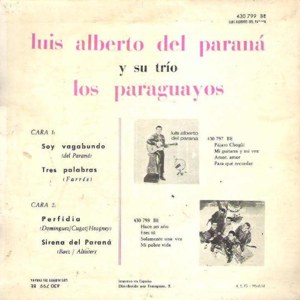 Luis Alberto Del Paran - Philips 430 799 PE